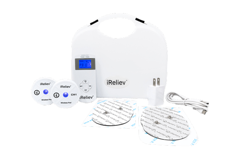 iReliev Premium Tens + EMS Wearable System